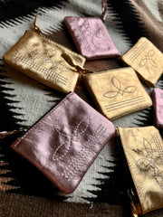 The Brillante Boot Stitch Pouch