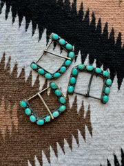 The Uno Hebillas Turquoise Buckles