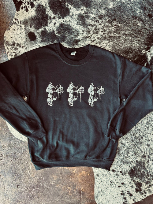The Saddle Trio Sweatshirt