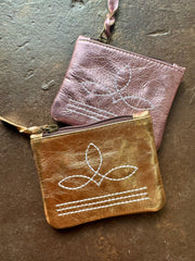 The Brillante Boot Stitch Pouch