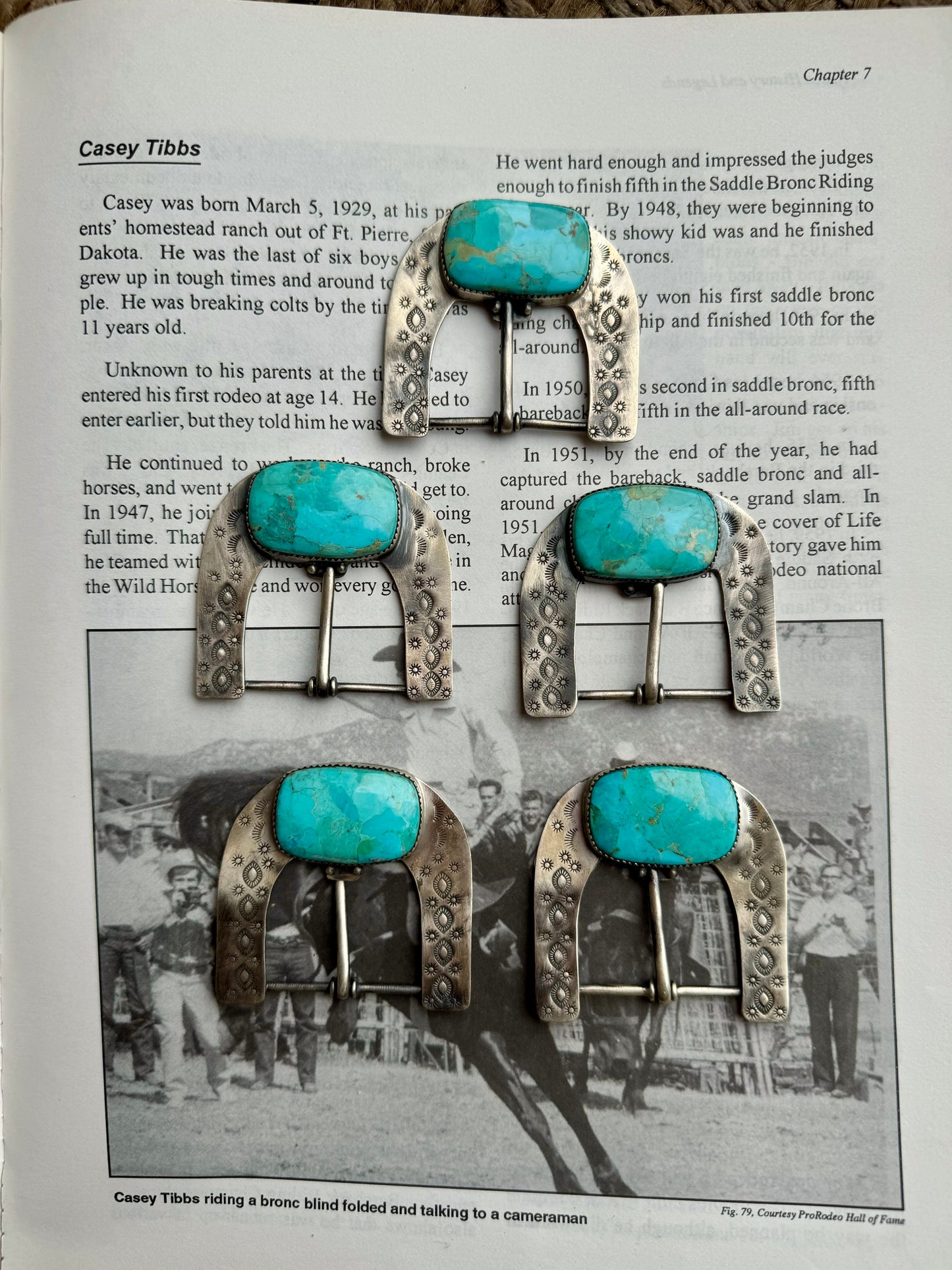 The Azul Hebillas Turquoise Buckles