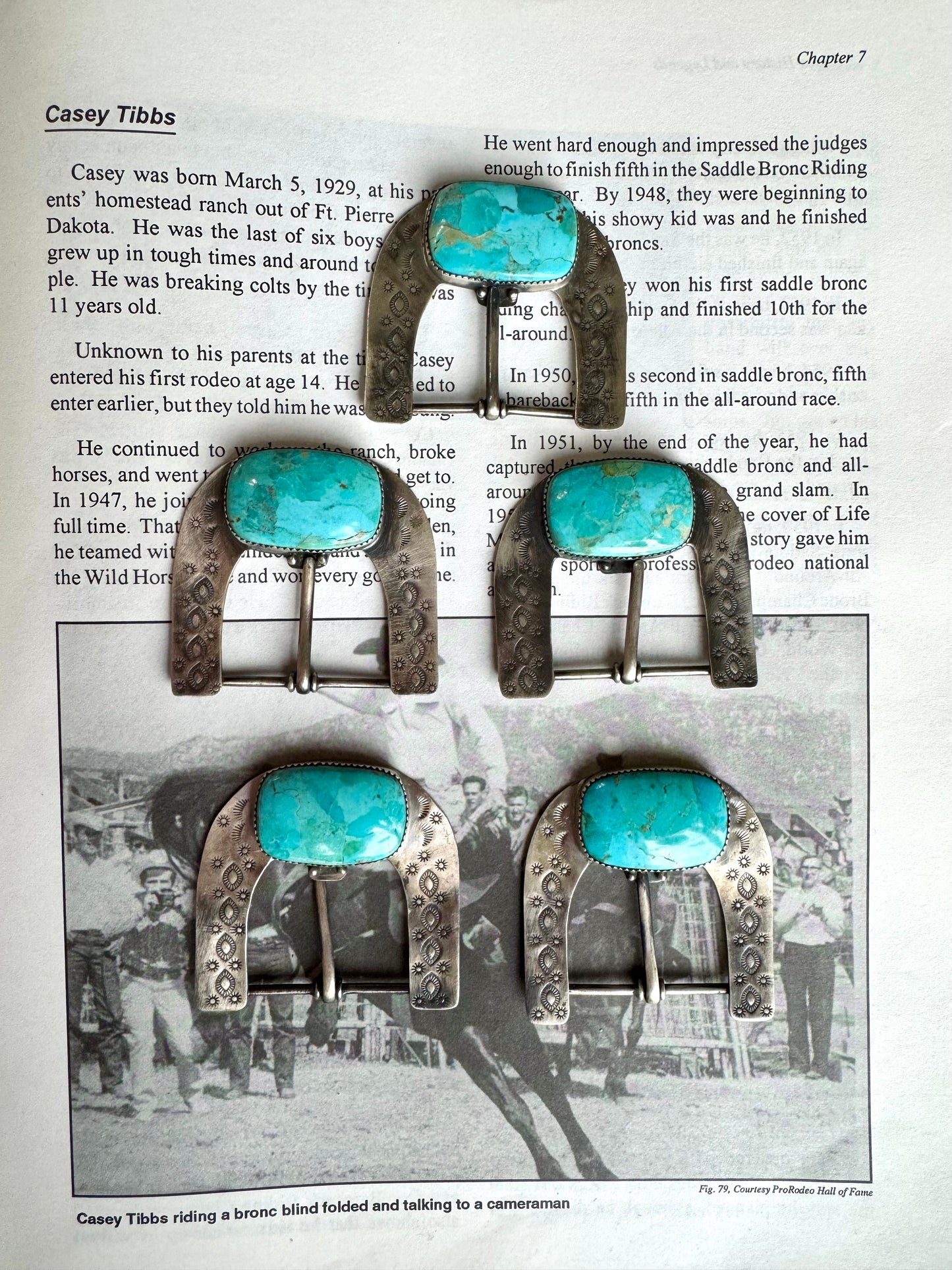 The Azul Hebillas Turquoise Buckles