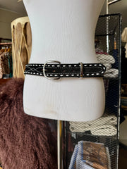 Black Buckstitch Gunslinger