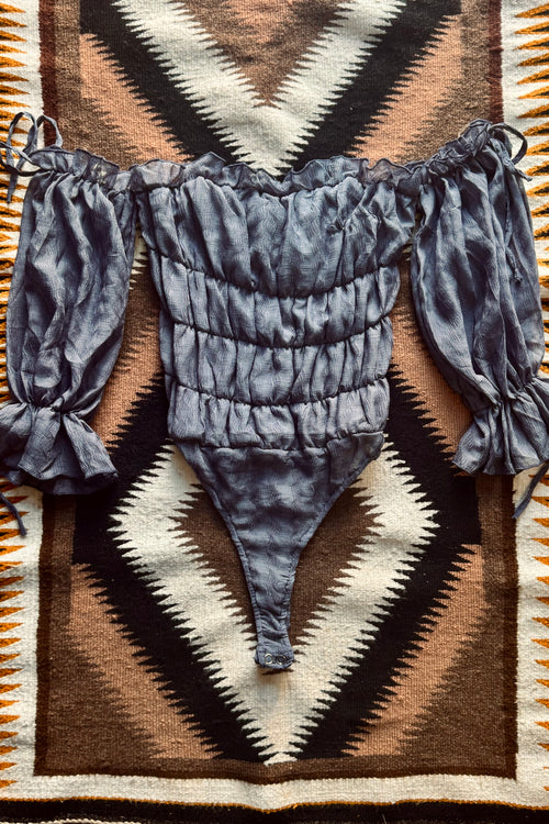 The Comal Blue Smoke Bodysuit
