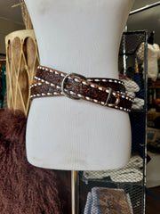 Vintage Brown Buckstitch