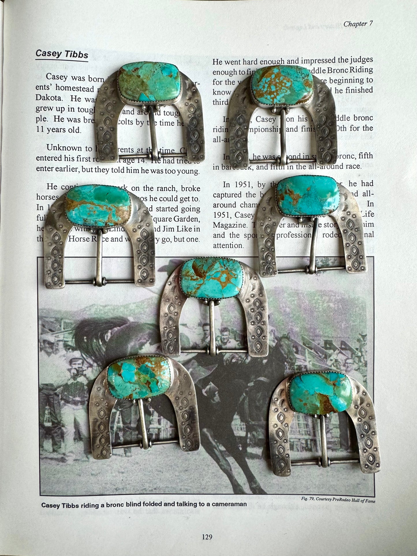 The Verde Hebillas Turquoise Buckles