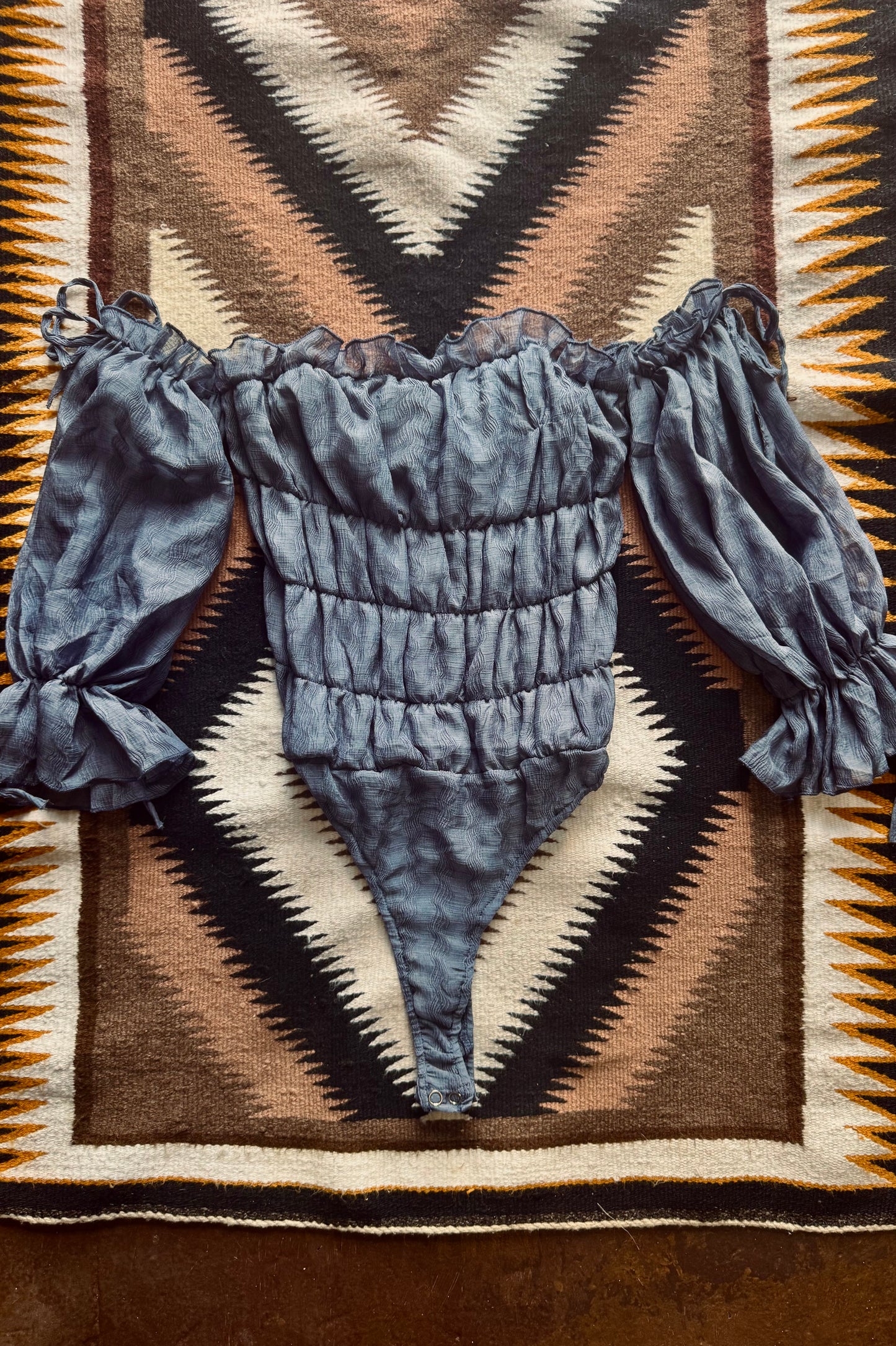 The Comal Blue Smoke Bodysuit