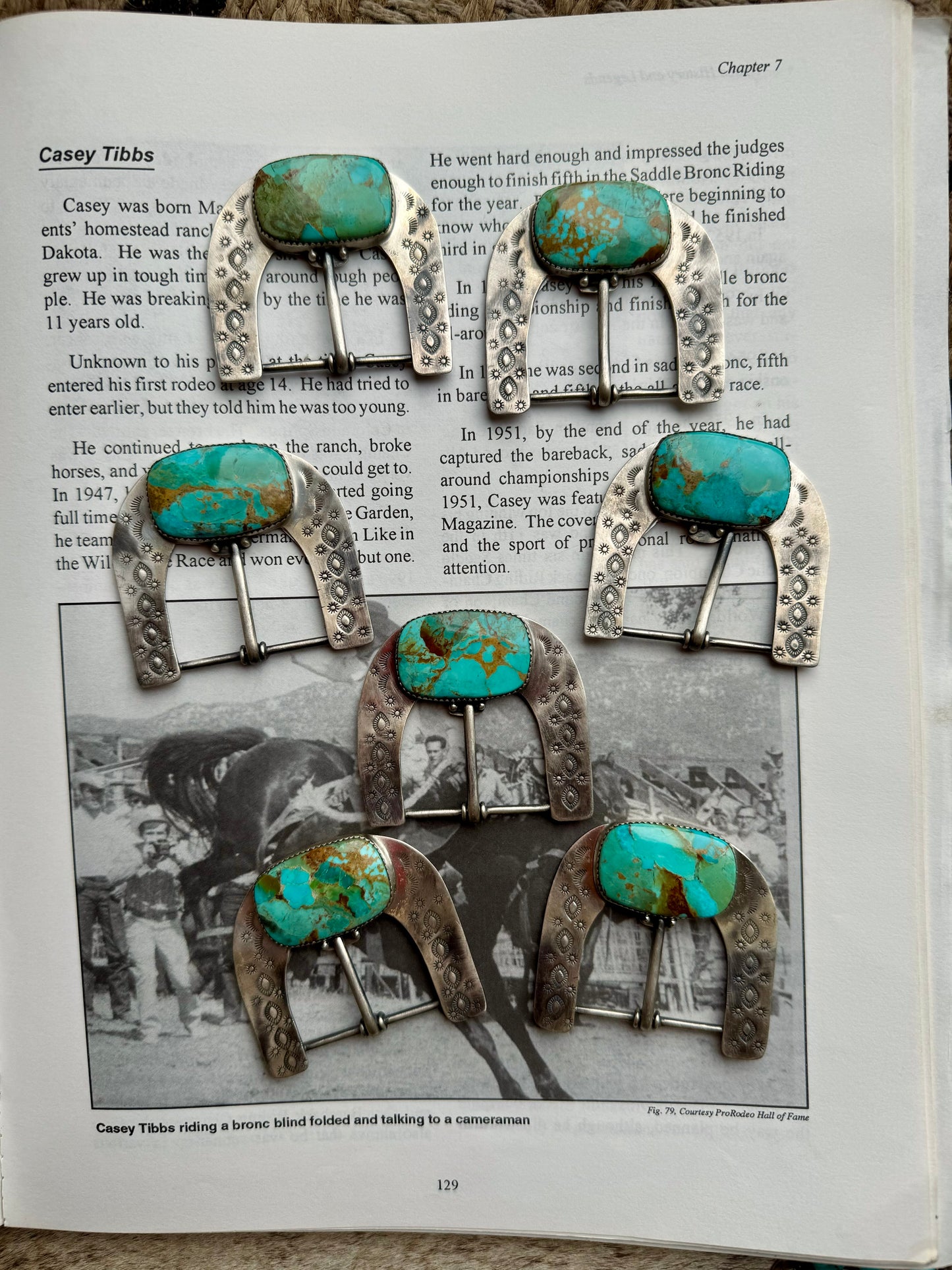 The Verde Hebillas Turquoise Buckles