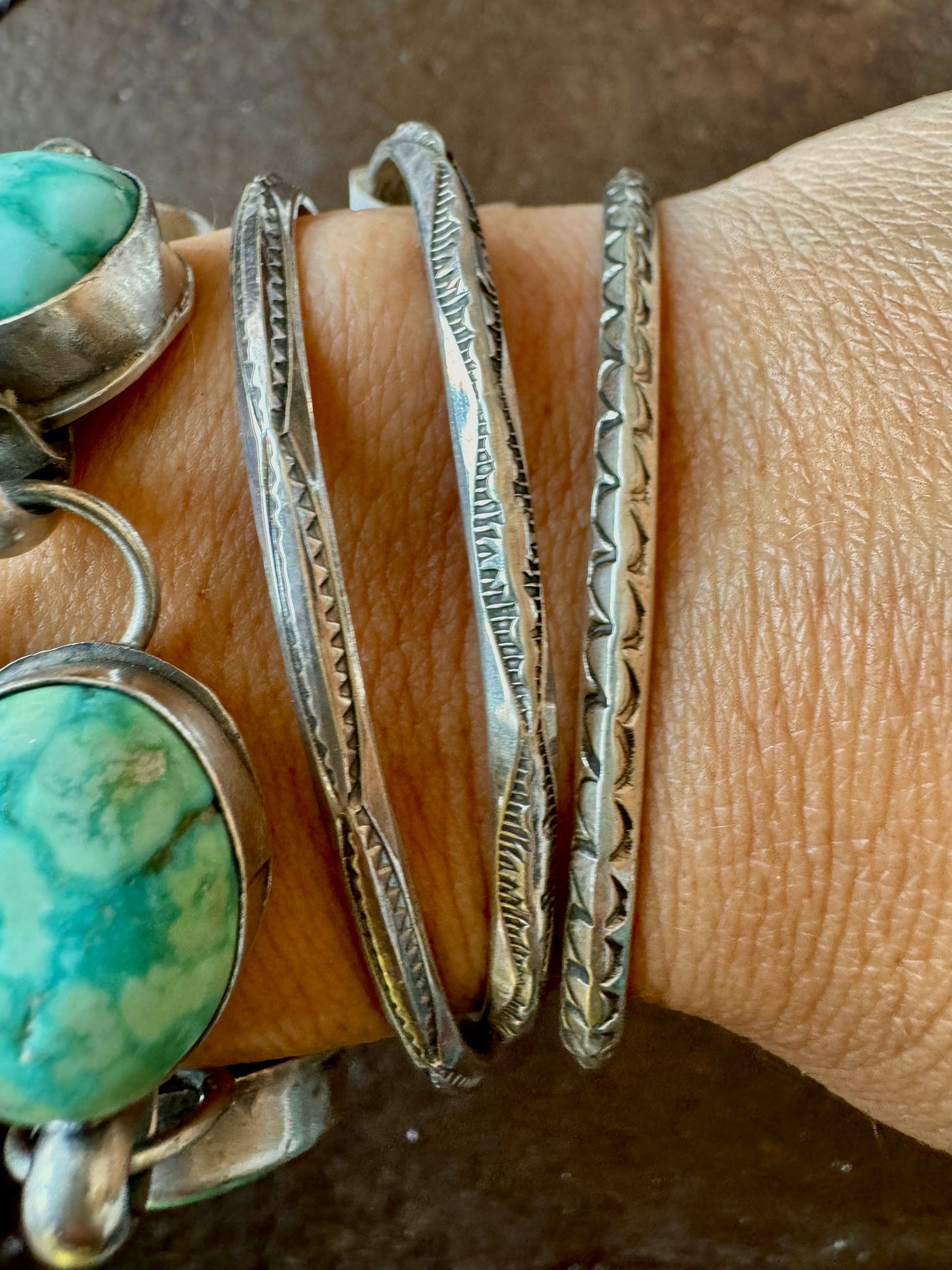 The Sikes Stamped Cuff