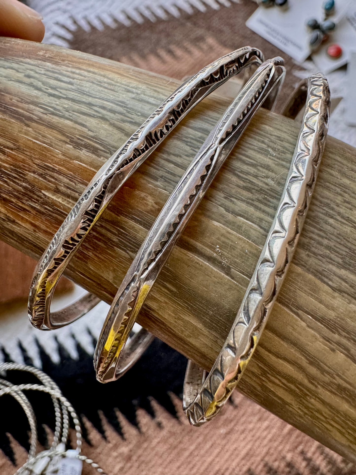 The Sikes Stamped Cuff
