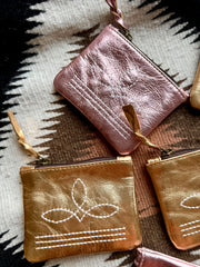 The Brillante Boot Stitch Pouch