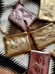 The Brillante Boot Stitch Pouch