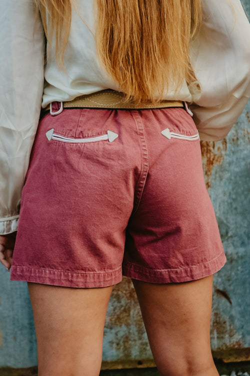 The Howdy Hanny Rose Denim Shorts
