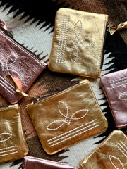 The Brillante Boot Stitch Pouch