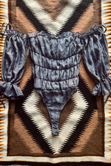 The Comal Blue Smoke Bodysuit