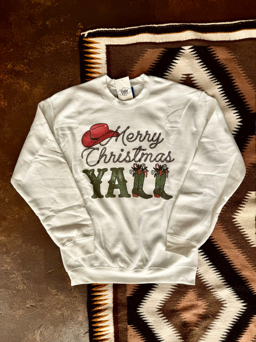 Cowboy Christmas Sweatshirt