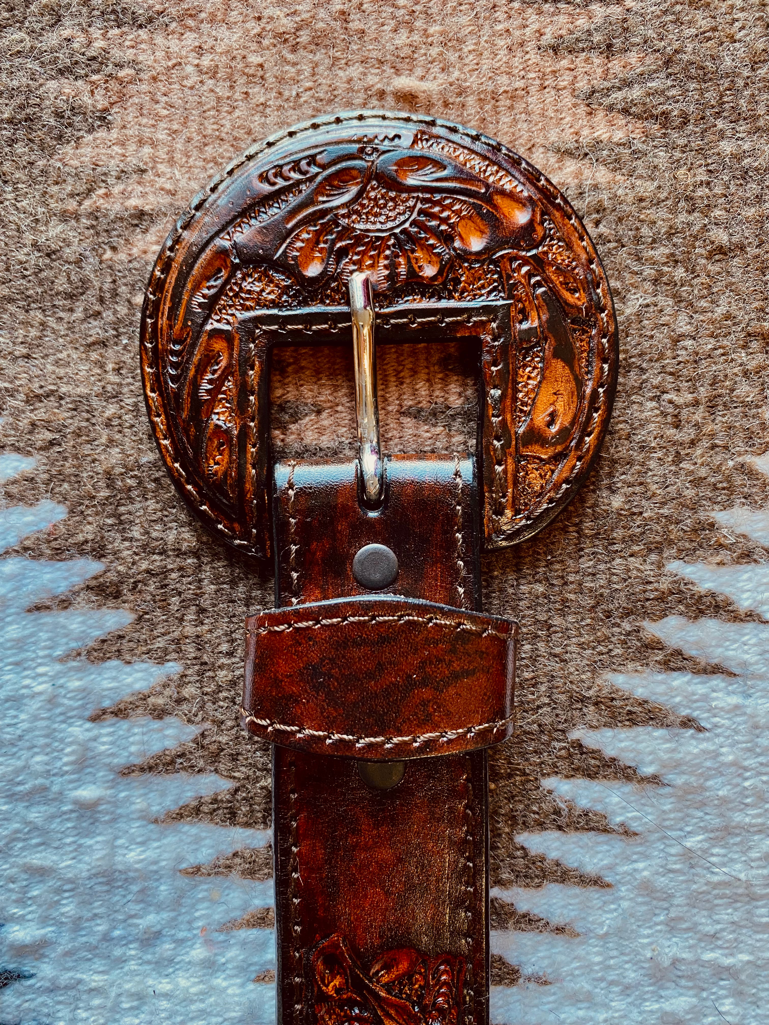 Crawford Custom Leather - Check out this LV belt with Tooled ends