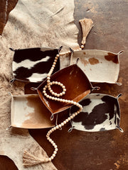 Cowhide Catch-All RECTANGLE