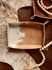 Cowhide Catch-All RECTANGLE