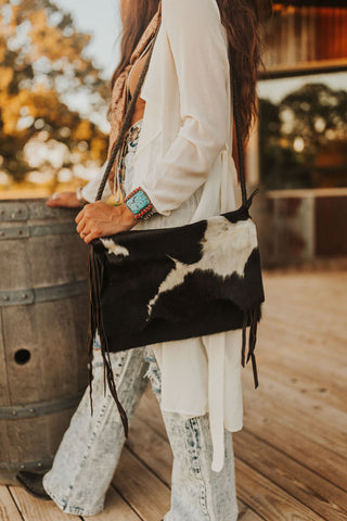 Southwest Leather Cowhide Bag