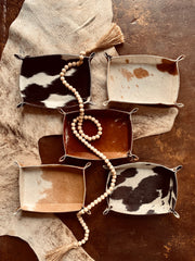 Cowhide Catch-All RECTANGLE