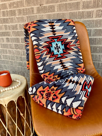 The Denim Zuni Blanket