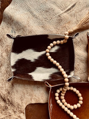 Cowhide Catch-All RECTANGLE